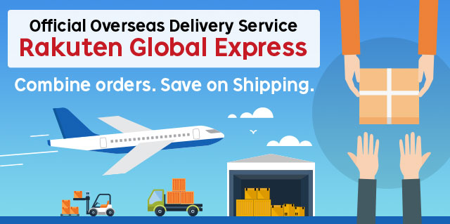Official Overseas Delivery Service Rakuten Global Express Conbine orders. Save on Shipping.